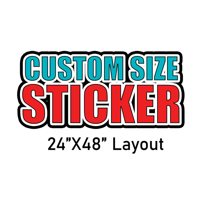 Sticker 24"x48" (Price per inch)  Thumbnail