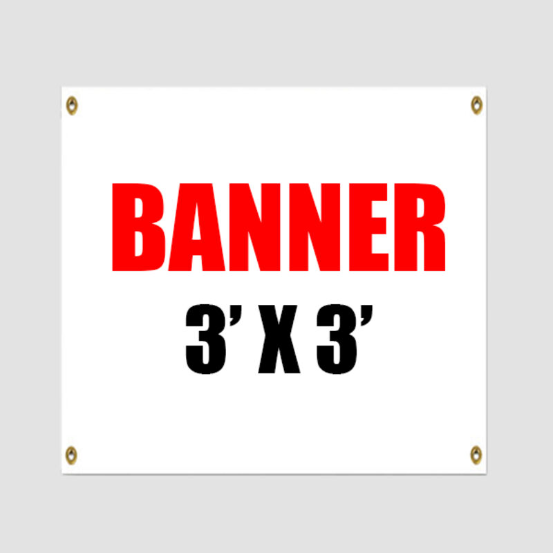 Banner 3' x 3' Thumbnail