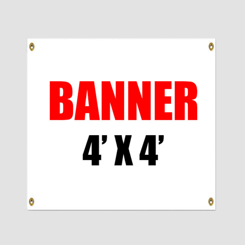 Banner 4' x 4' Thumbnail