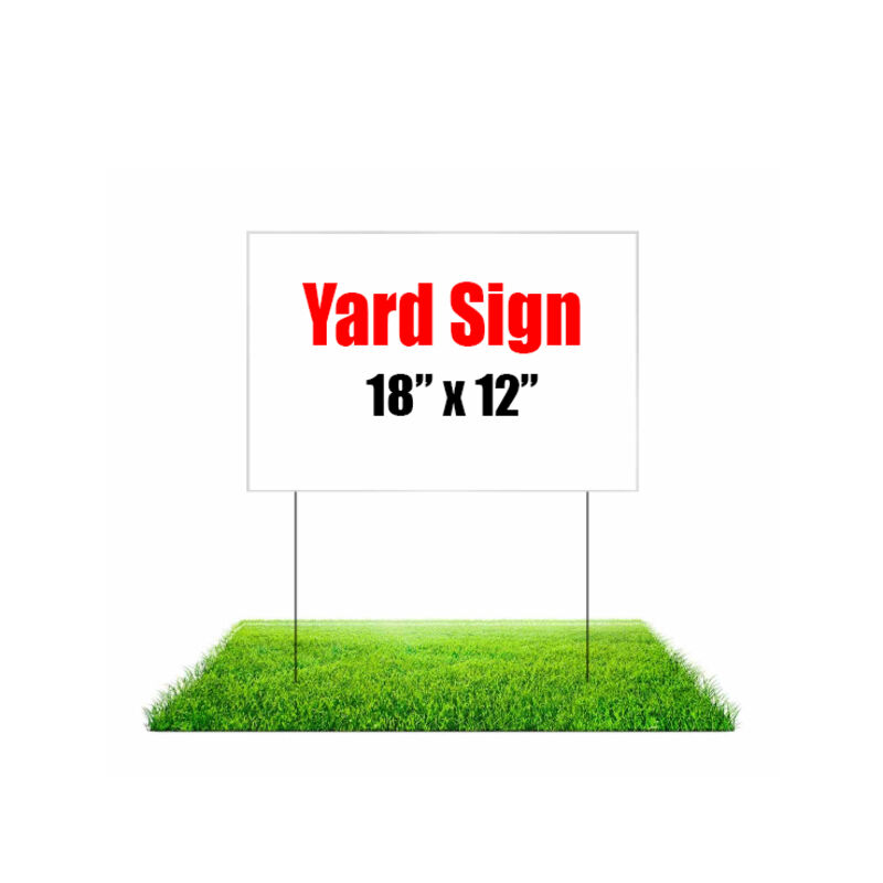 Yard Sign 18" x 12" Thumbnail