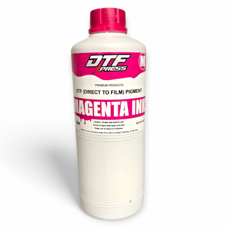 Premium DTF (Direct-to-Film) Ink – 1 Liter – Magenta Thumbnail